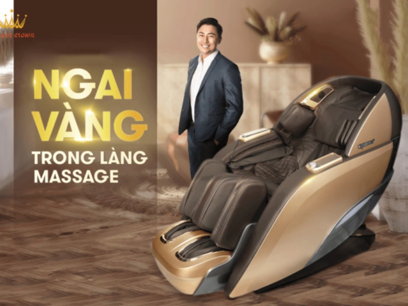 Ghế massage Kingsport được khách hàng yêu thích