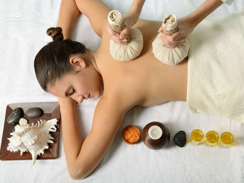Gừng, nghệ,.. là các loại cây thuốc dùng trong massage y học cổ truyền