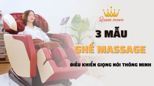 Top 3 Mẫu Ghế Massage Điều Khiển Giọng Nói Thông Minh