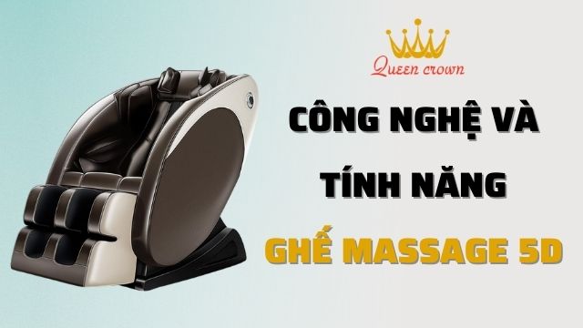 Ghế Massage 5D Là Gì? Tính Năng Của Ghế Massage 5D