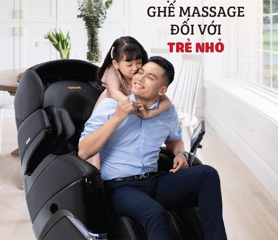 Có Nên Cho Trẻ Em Sử Dụng Ghế Massage Toàn Thân Không?
