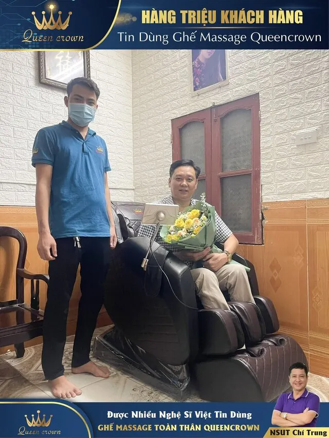 NSUT Phú Kiên muốn tìm mua ghế massage tặng bố mẹ