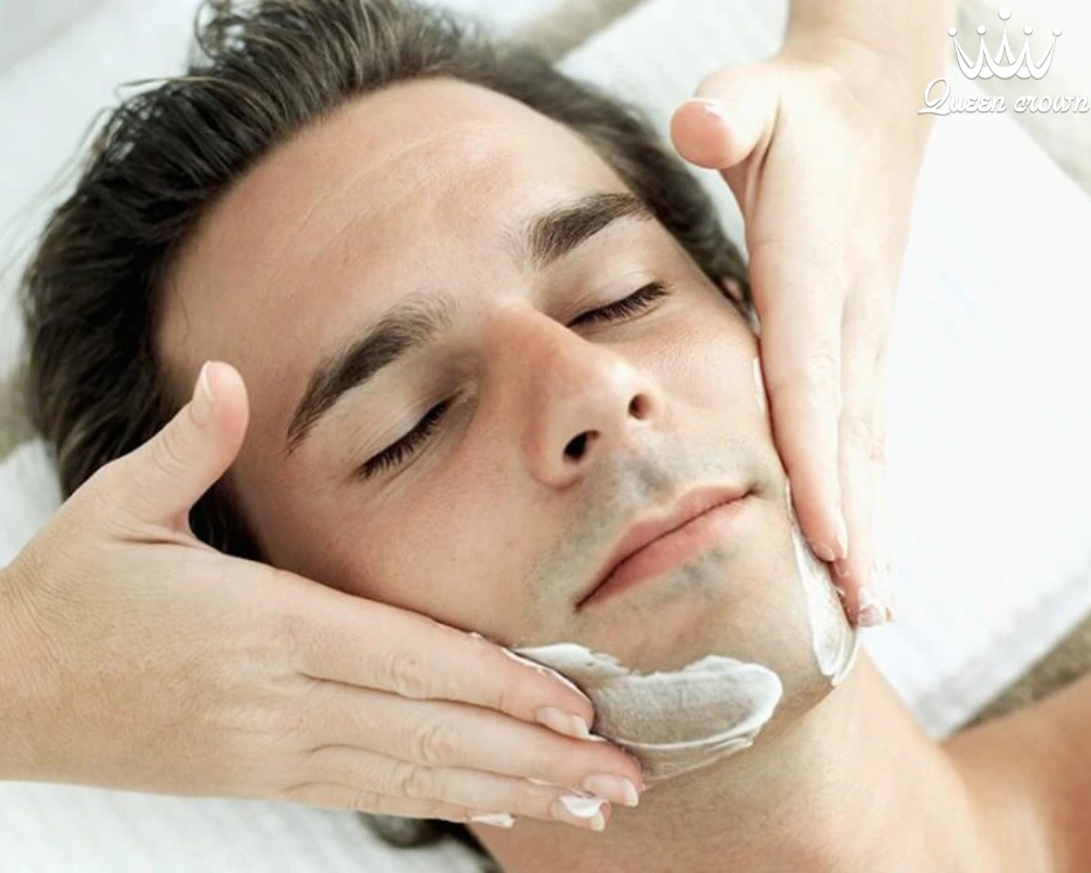 cách massage mặt cho nam