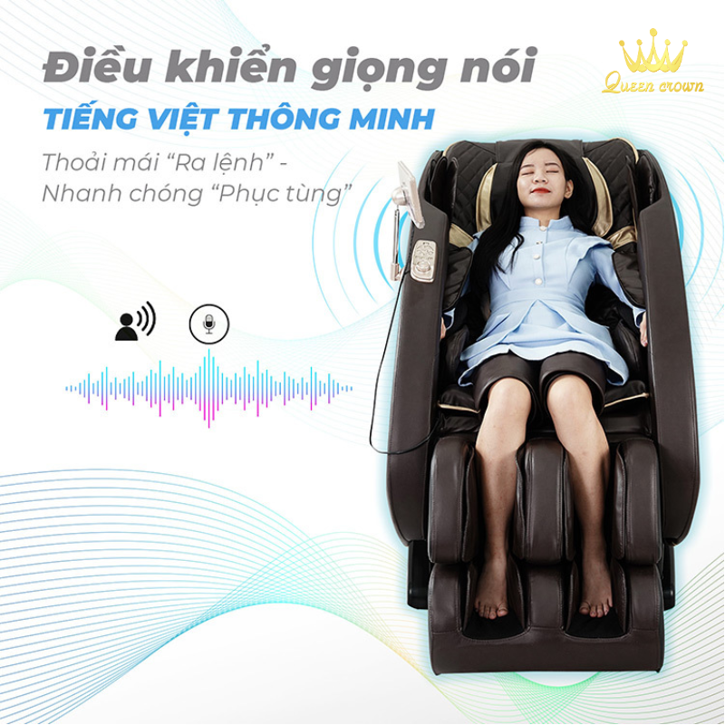 Ghế massage queen crown qc fx5