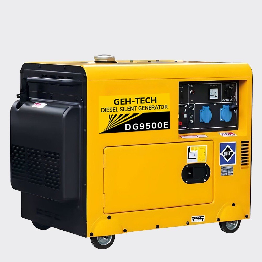 Máy phát điện chạy dầu Diesel GEH-TECH DG9500E