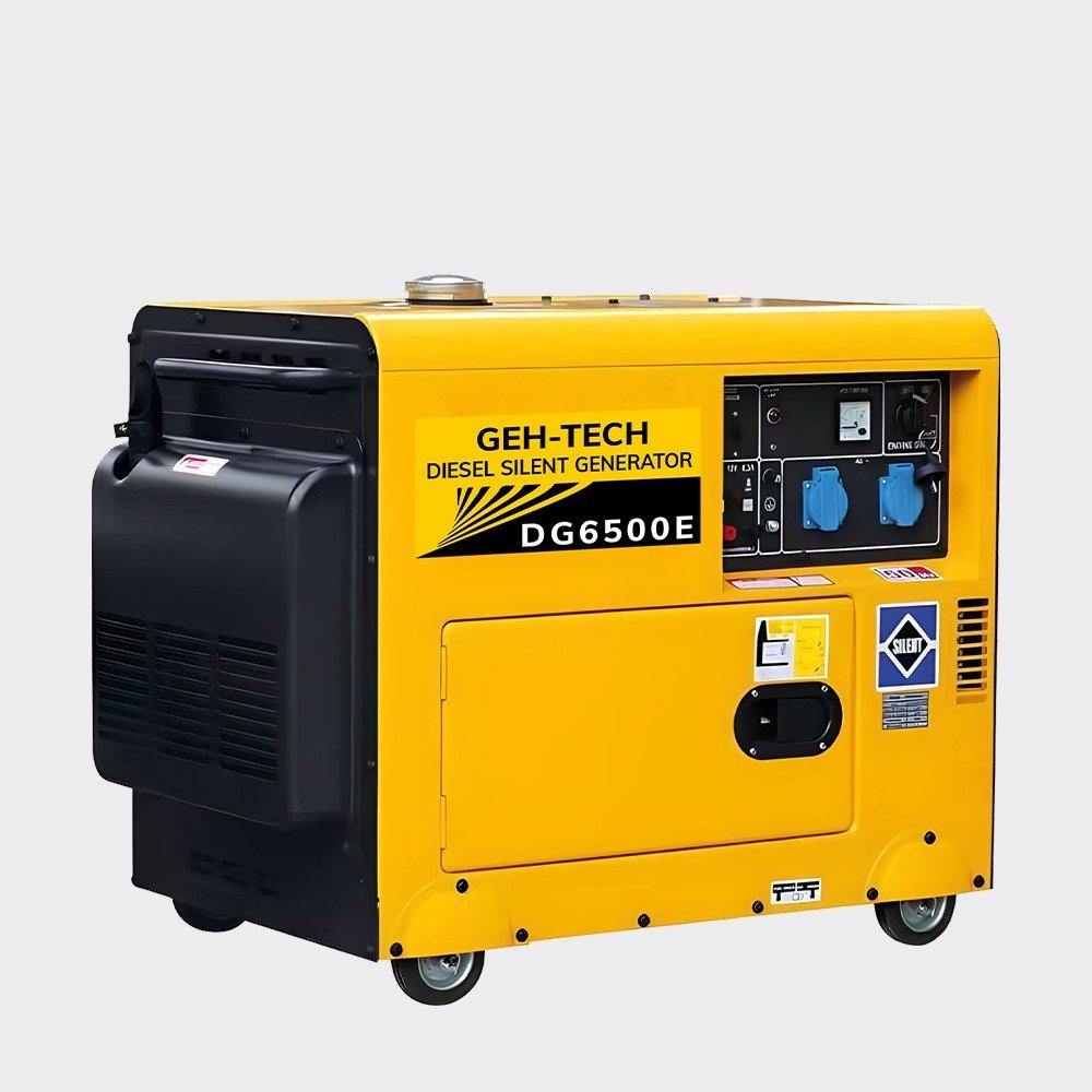 Máy phát điện chạy dầu Diesel GEH-TECH DG6500E