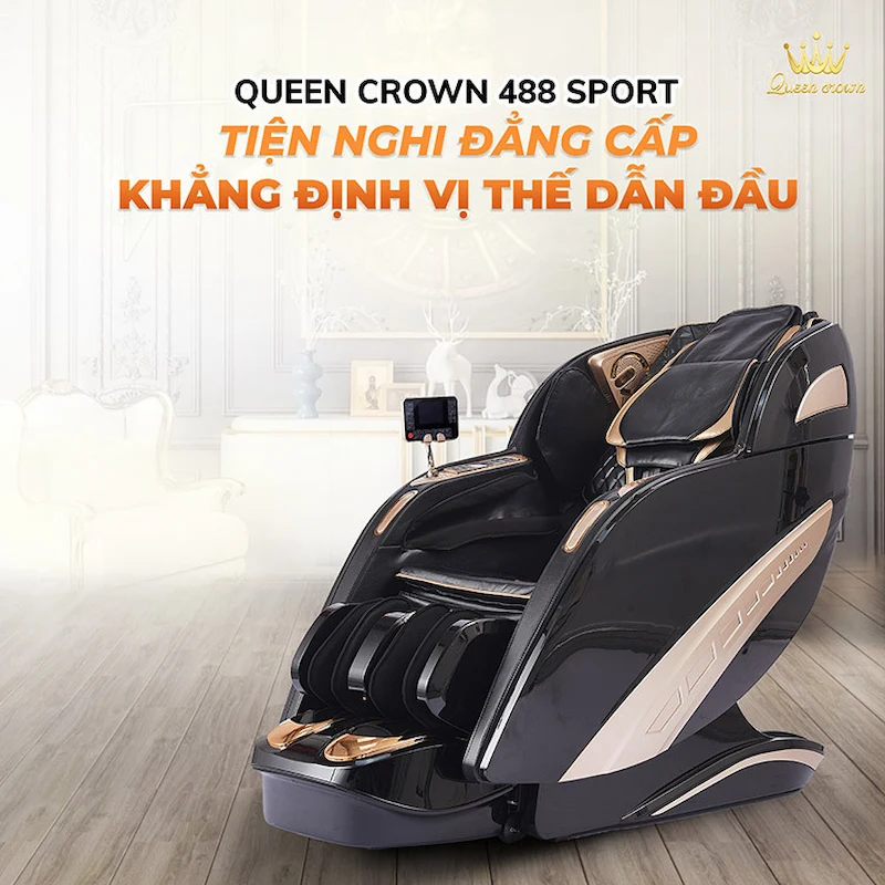 ghế massage queen crown qc 488 sport