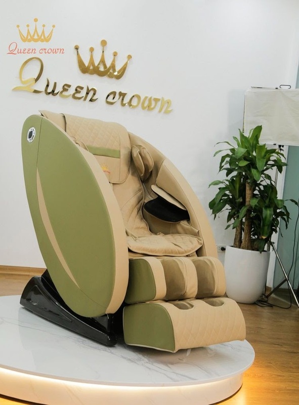 Ghế massage toàn thân hồng ngoại Queen Crown SL7 Plus massage siêu đỉnh