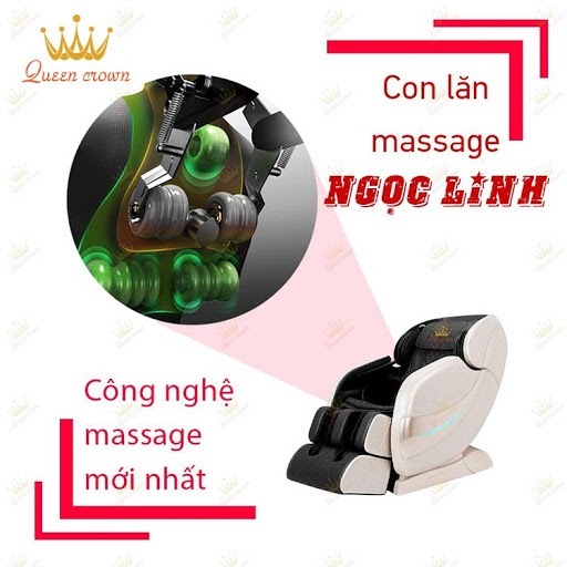 Queen Crown QC CX7 trang bị con lăn Ngọc Linh độc quyền