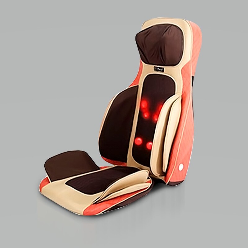 Đệm ghế massage lưng có thiết kế đơn giản như một chiếc ghế tựa