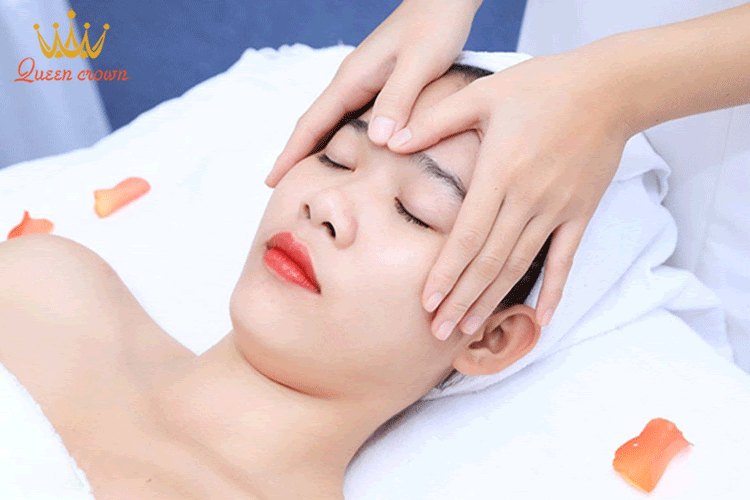 cách massage mặt của người Nhật