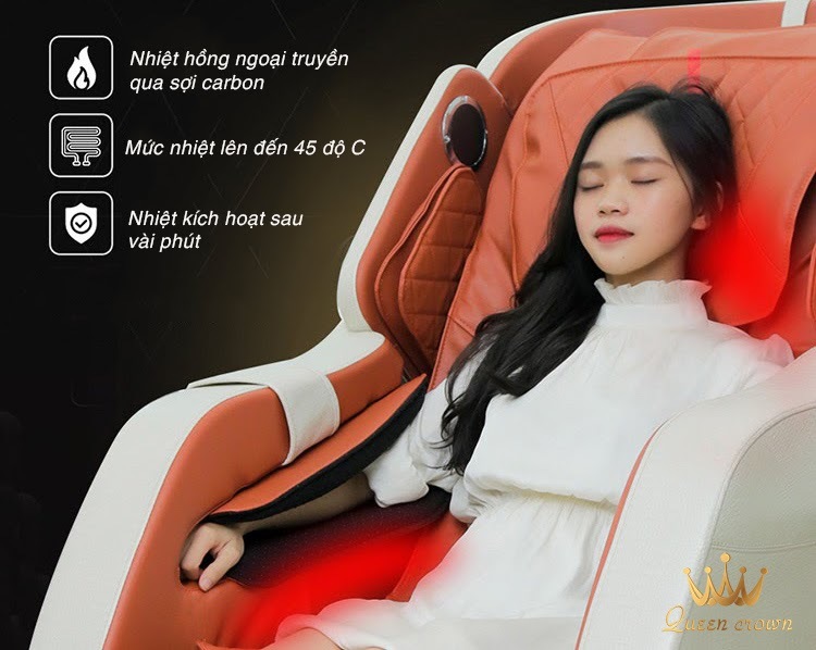 Ghế massage hồng ngoại toàn thân
