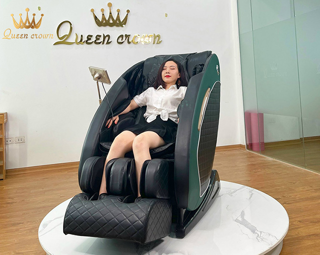 Queen Crown QC7 được thiết lập 5 bài tập massage tự động