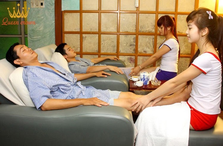 Massage chân giúp loại bỏ căng thẳng, mệt mỏi