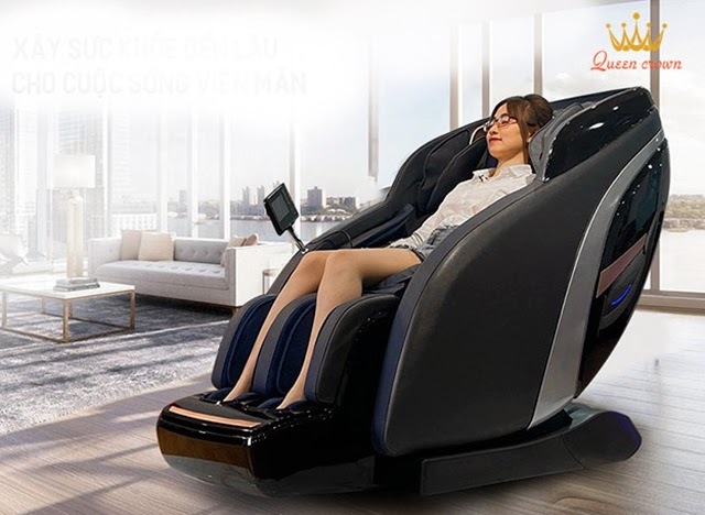 Sở hữu ghế massage giúp bạn thuận tiện sử dụng ngay tại nhà