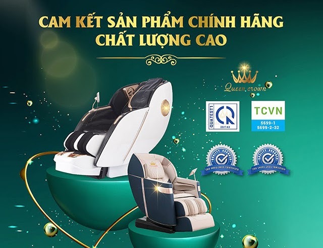 Các sản phẩm Queen Crown luôn đảm bảo chất lượng tốt