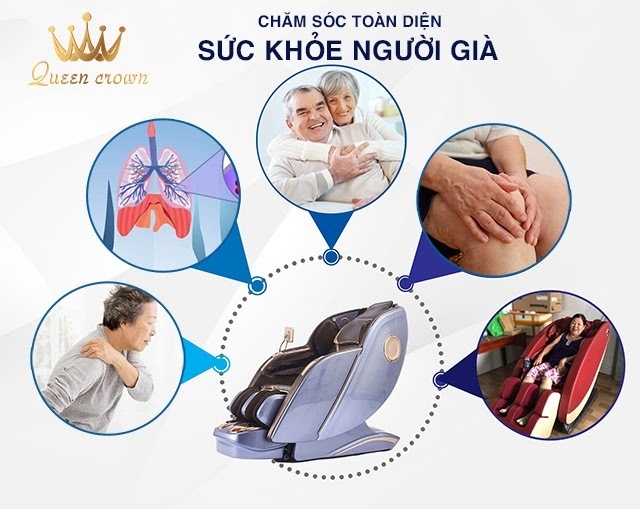 ghế massage cho người cao tuổi