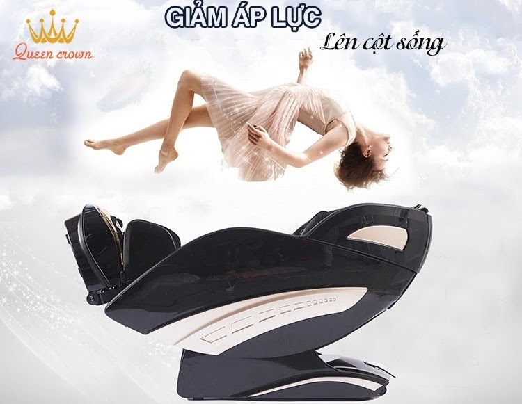 Lợi ích của tính năng không trọng lực trên ghế massage giúp giảm áp lực lên cột sống