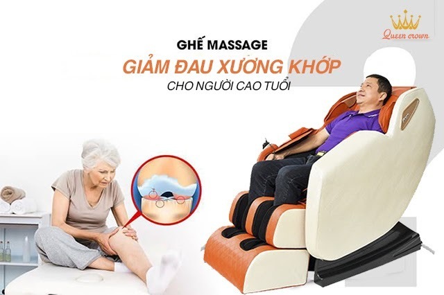 Lợi ích của ghế massage giúp giảm đau xương khớp