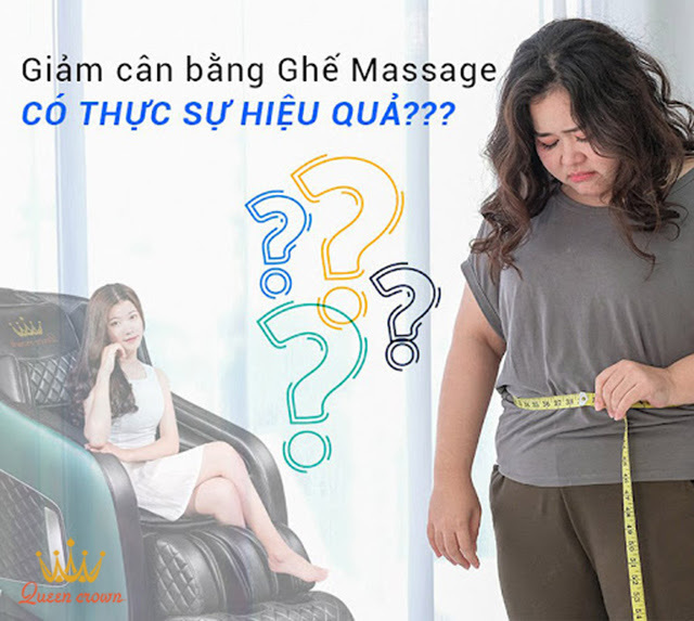 ghế massage có giảm cân không