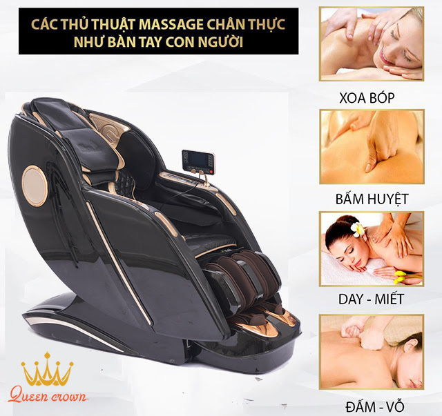 Công nghệ massage lưng sử dụng các thủ thuật massage đa dạng tác động vào huyệt đạo trên