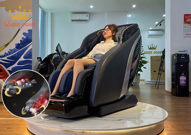 Công nghệ massage chân trên ghế massage