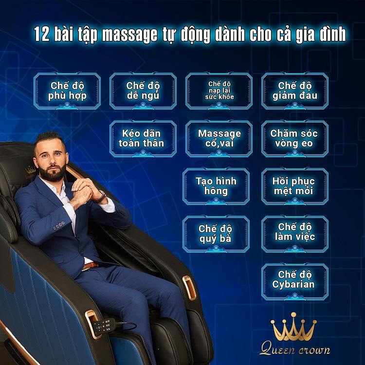 hướng dẫn sử dụng ghế massage