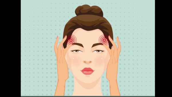 cách massage giảm đau đầu