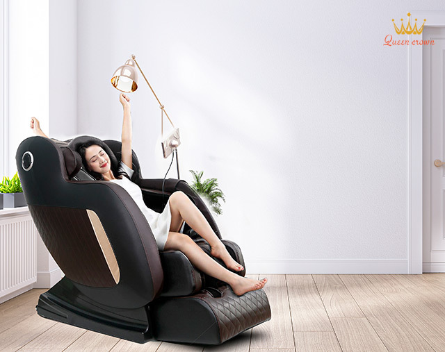Ghế massage Queen Crown QC LX7 tích hợp nhiều tính năng
