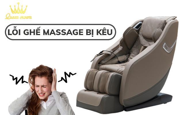 ghế massage bị kêu