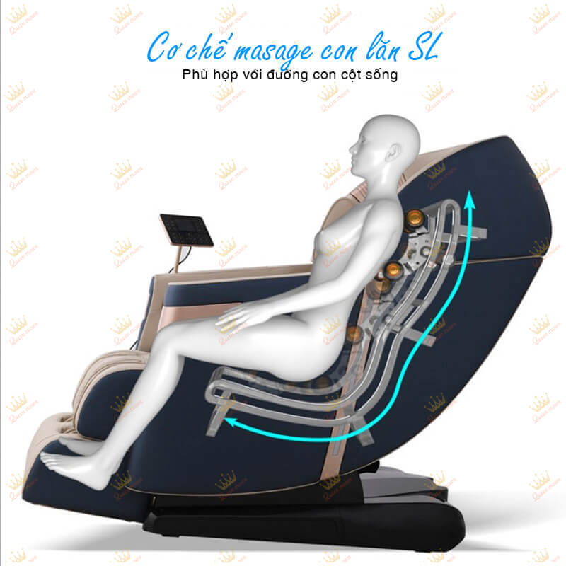 Ghế massage Queen Crown QC CX6 16 ghe massage queen crown qc cx6 5 1