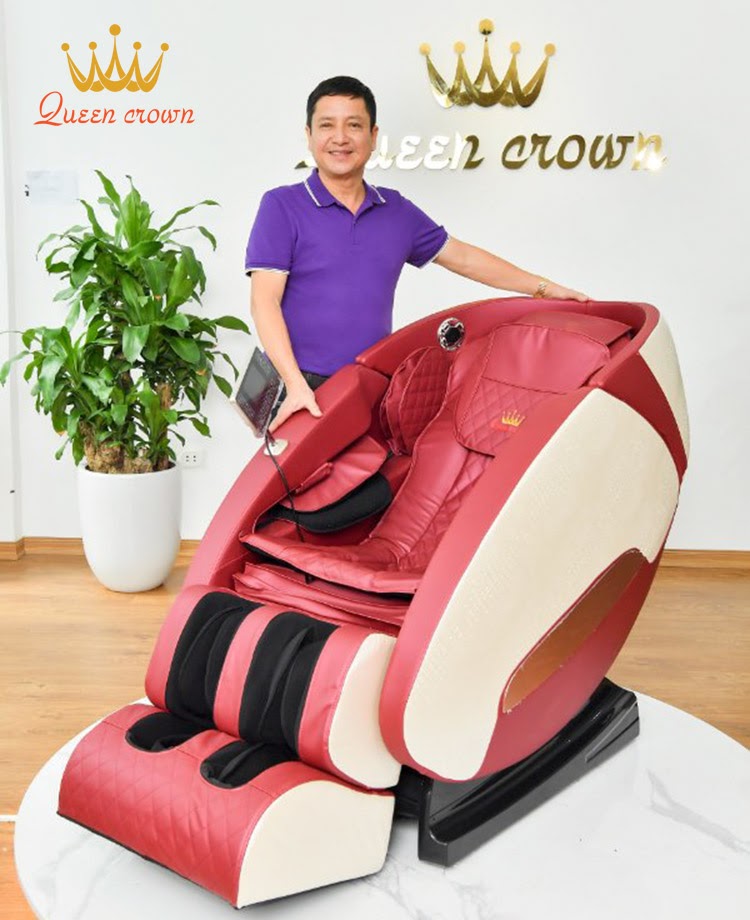 Ghế massage Queen Crown QC SL666 7 Thiết kế của ghế massage Queen Crown QC SL666